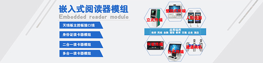 嵌入式多合一讀卡器模組天線板+主控板+社保+磁條卡+SAM模塊